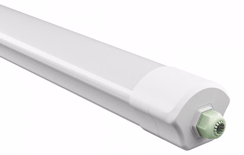 Spectrum LED LIMEA VARIO HERMETIC 30/40/50W 150cm apparecchio a prova di umidità 8750lm 120° IP65 bianco IK08 3 CCT 3000-6000K