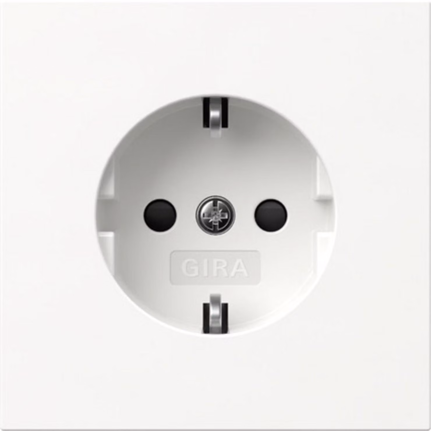 Gira SCHUKO presa di corrente Interruttore di superficie SP bianco puro 445370