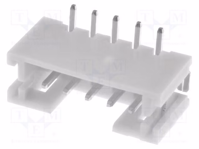 2 connettori PH maschio, per montaggio su circuito stampato, con piedini: 5, 100V, 2mm, 2A, modello B5B-PH-SM4-TB, marca Signteckve