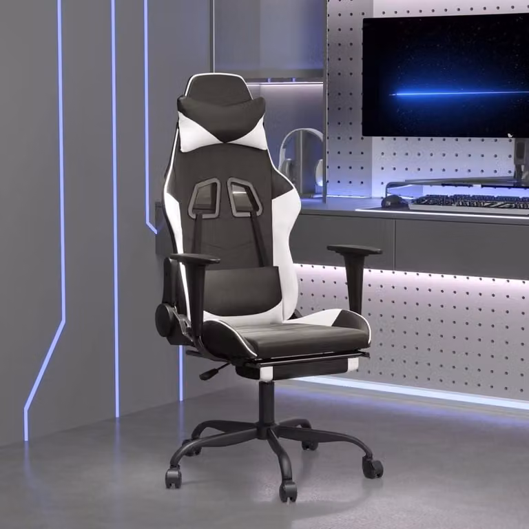 Sedia da gaming - Sedia da ufficio - Sedia da corsa - Schienale regolabile - Funzione massaggio