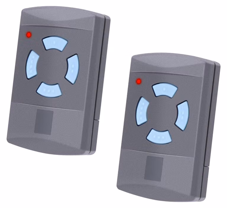 2 pezzi di ricambio per telecomando, apriscatole per garage, frequenza 868,3 MHz, 4 canali