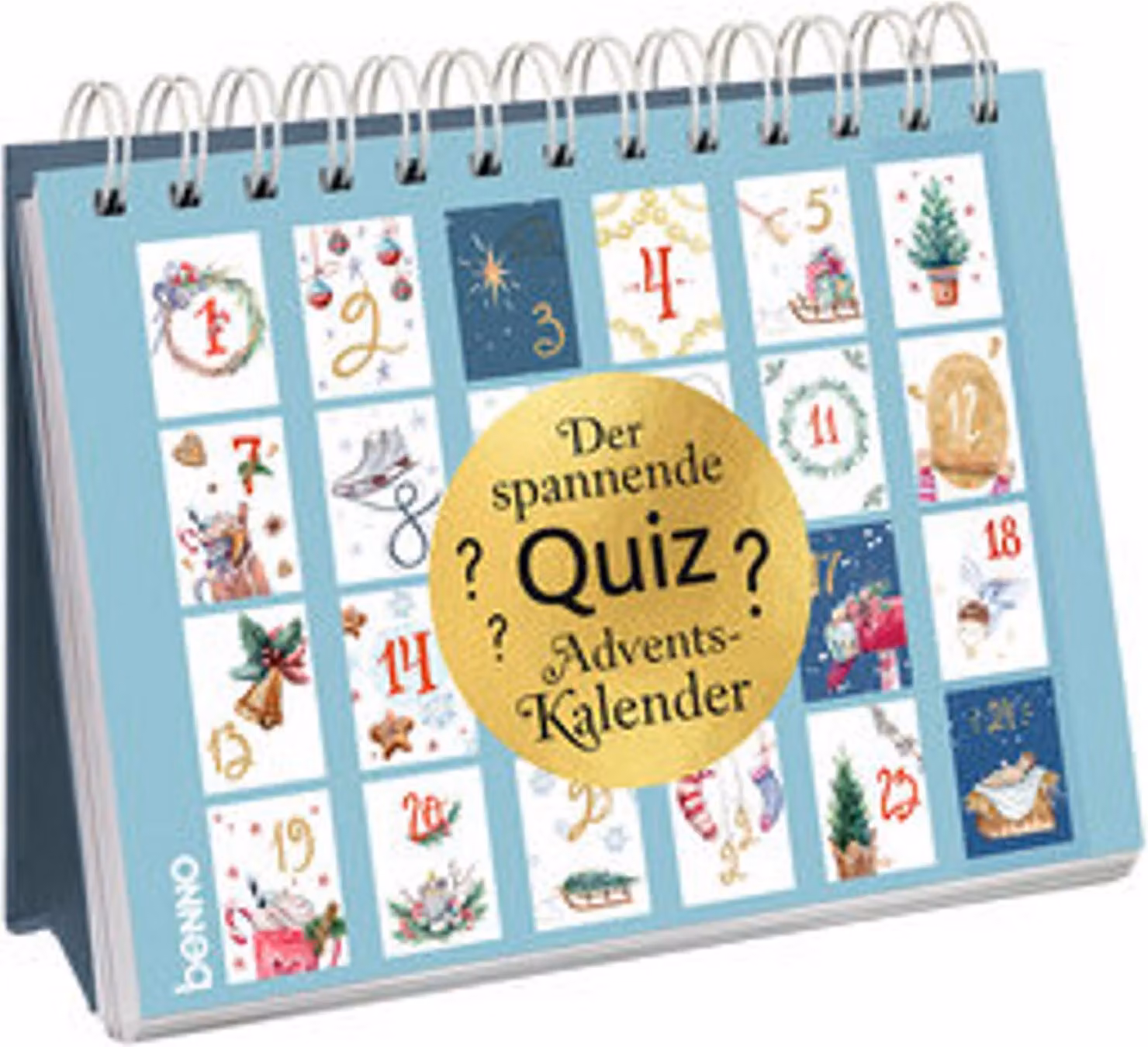 L'emozionante calendario dell'avvento a quiz
