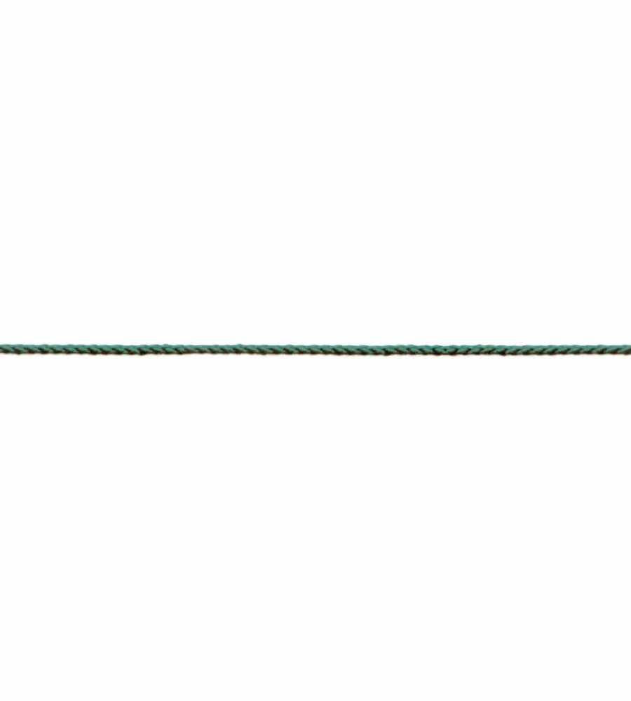 Treccia per veneziana in polipropilene  3 mm. verde