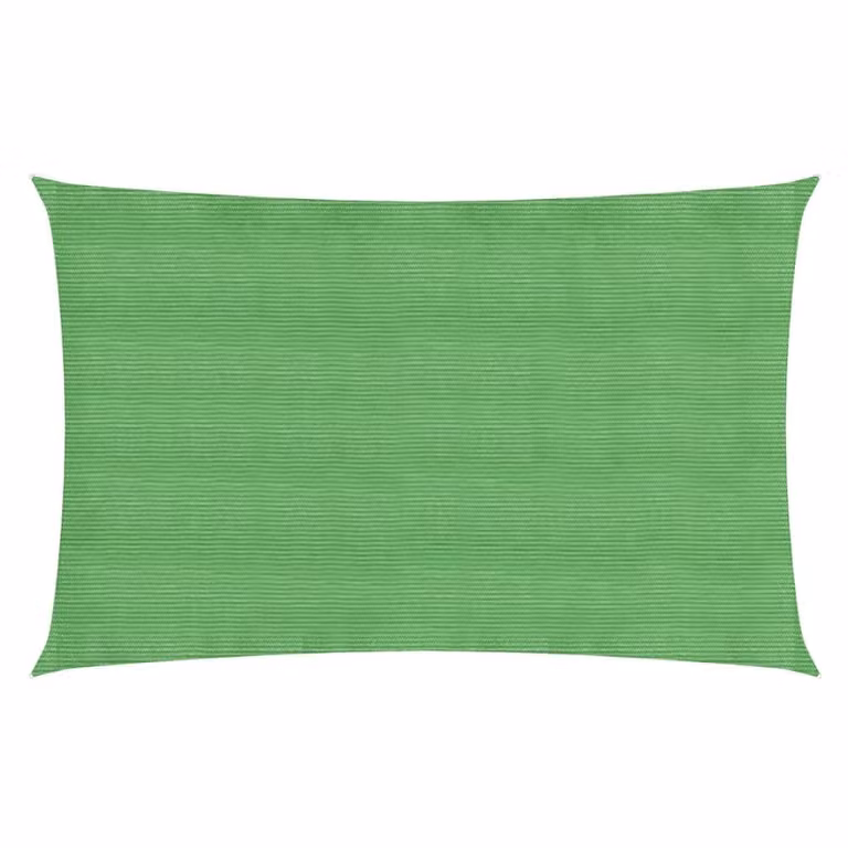 Tenda da sole The Living Store 160 g/m² verde chiaro 2x4,5 m HDPE