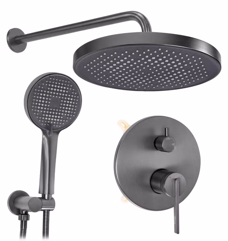 Set Doccia A Incasso REA Grace + Box Titanium