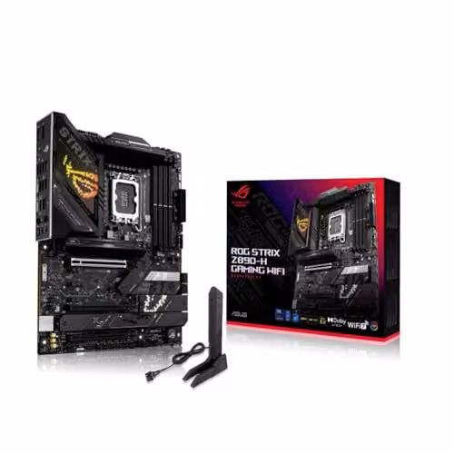 ASUS ROG STRIX Z890-H GAMING WIFI, Scheda Madre Intel ATX, Slot DDR5, Nera