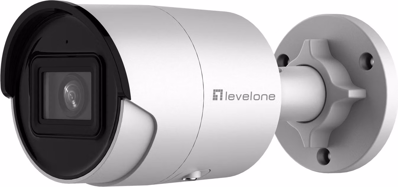 Level One FCS-5202 LevelOne IPCam FCS-5202 Fix Out 4MP H.265 IR6, PoE