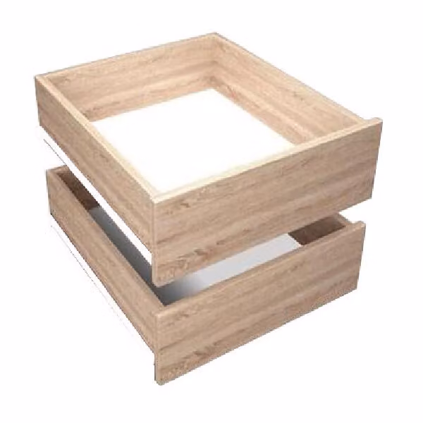 Set di 2 cassetti UNI per armadi largh. 250 cm - rovere sonoma