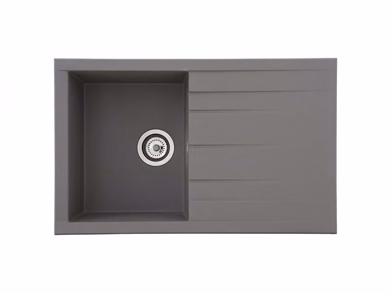 Lavello RESPEKTA Houston, 80 x 50 cm, grigio cemento