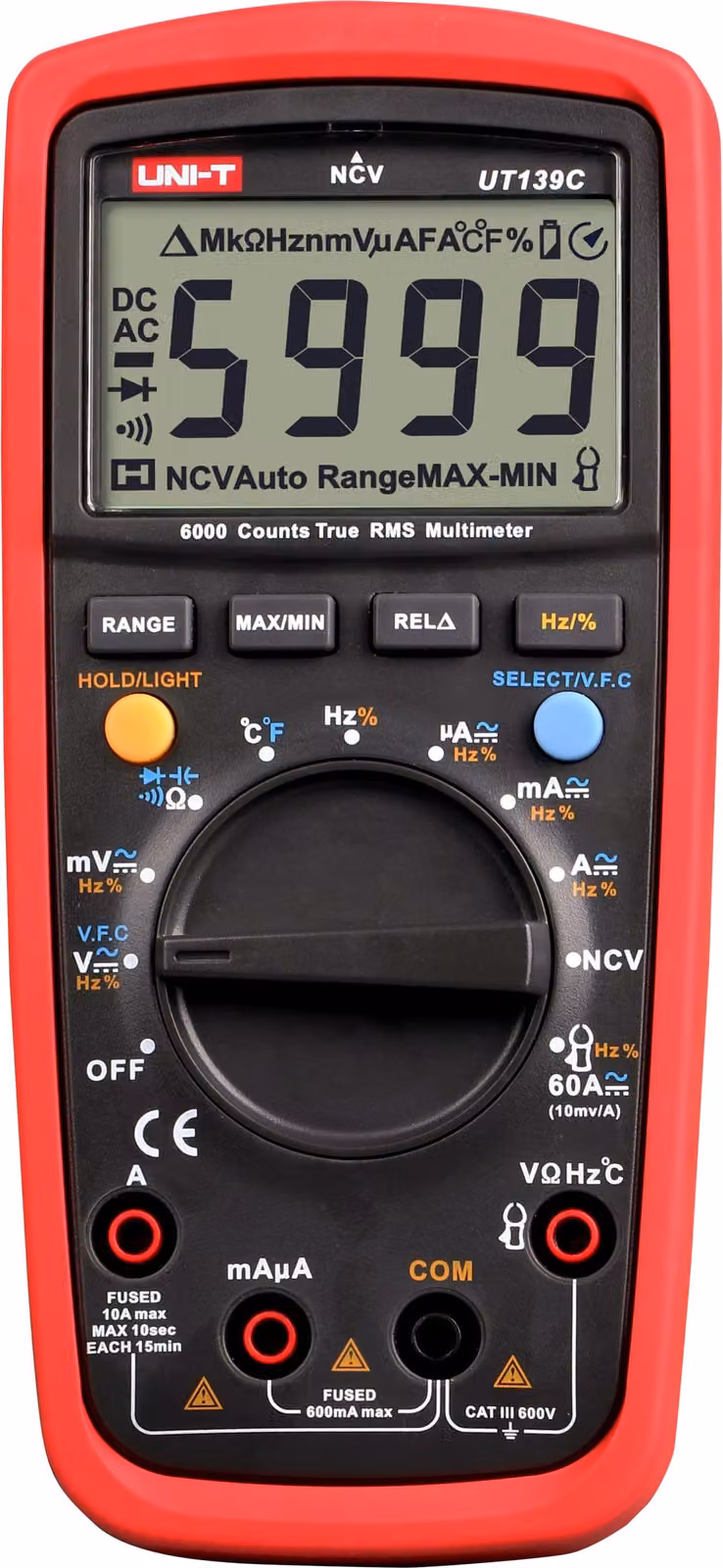 UNI-T Vero RMS Multimetro digitale UT139C