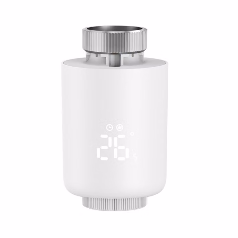Termostato per radiatori Zimilo Wi-Fi, termostato intelligente per riscaldamento, programmabile, per riscaldamento a gas e acqua calda, display LCD e telecomando tramite app