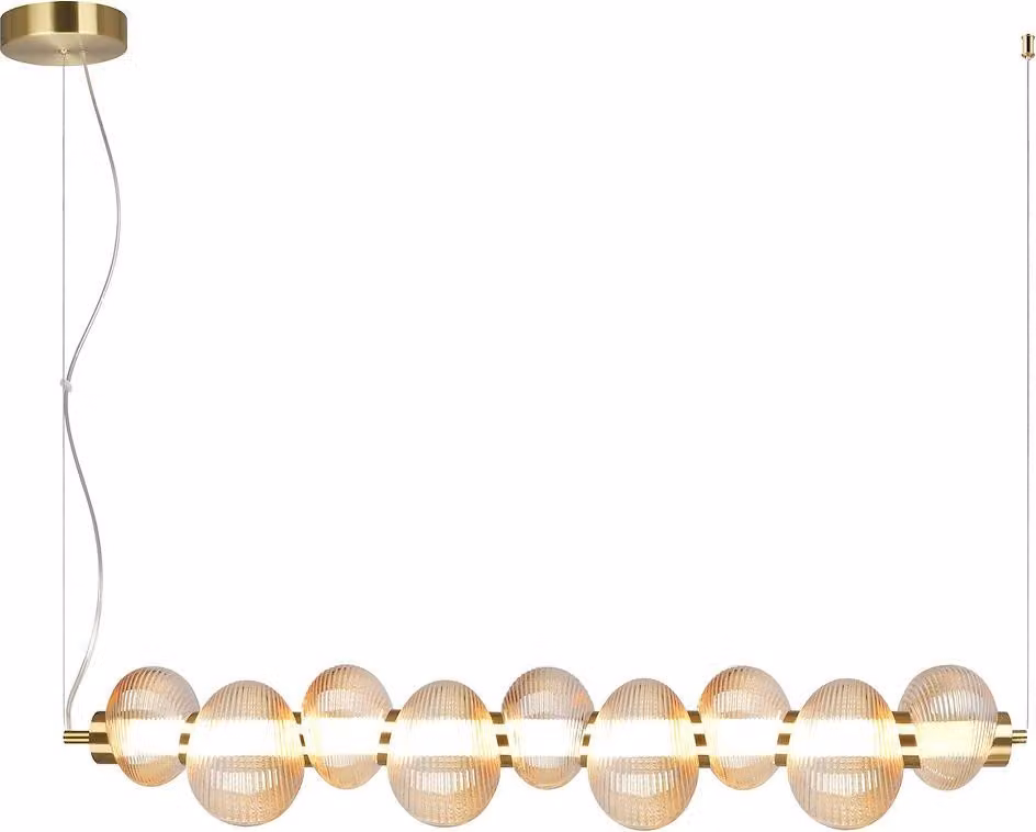 BOLLA GOLD: Lampada a sospensione LED da 32W