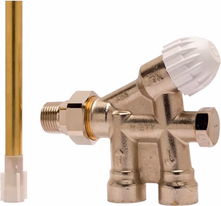 Valvola per radiatore IMI Heimeier Renovett M3 M28x1/2 pollici IG n. 50684005, 1 pezzo.