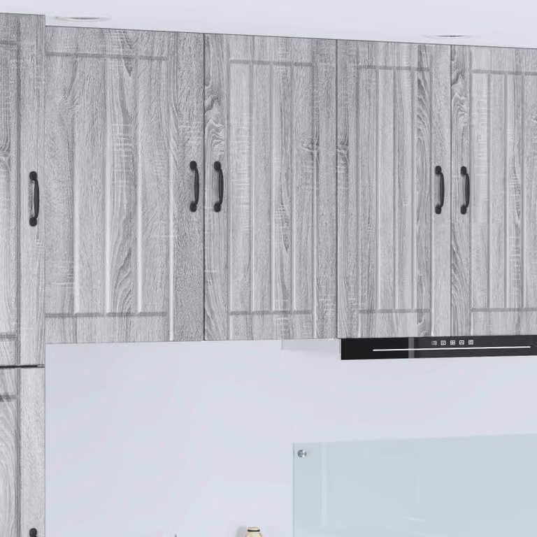 Armadietto a muro da cucina vidaXL LUCCA Grigio, L 40 cm, P 31 cm, H 80 cm