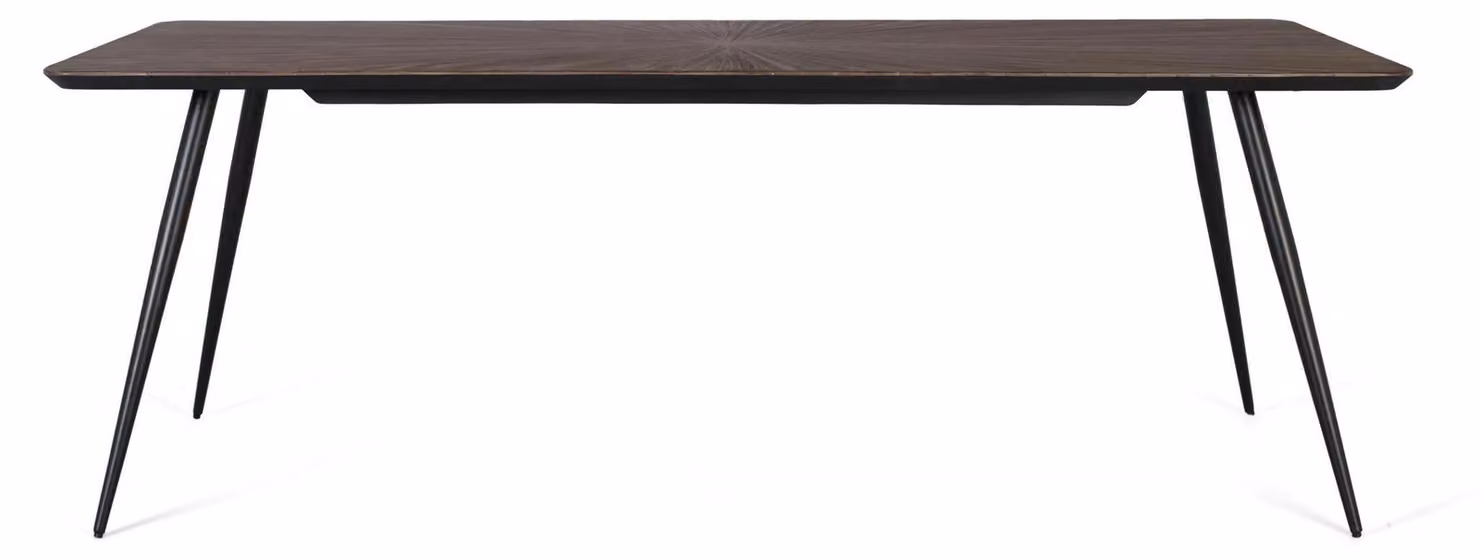 Tavolo da pranzo Meral in teak riciclato, 78 cm x 200 cm x 100 cm Giner y Colomer