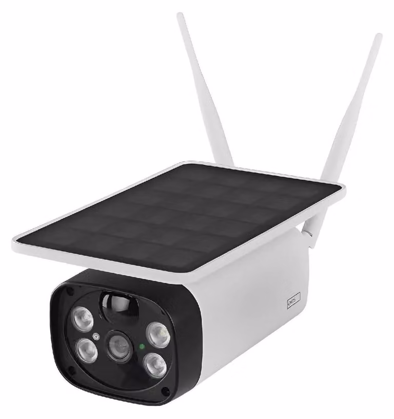 EMOS Telecamera di sorveglianza per esterni WLAN e batteria, 1 pezzo.