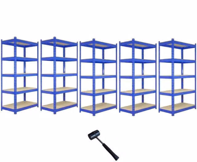 Scaffalatura da Garage e Officina Monster Racking in Acciaio Blu
