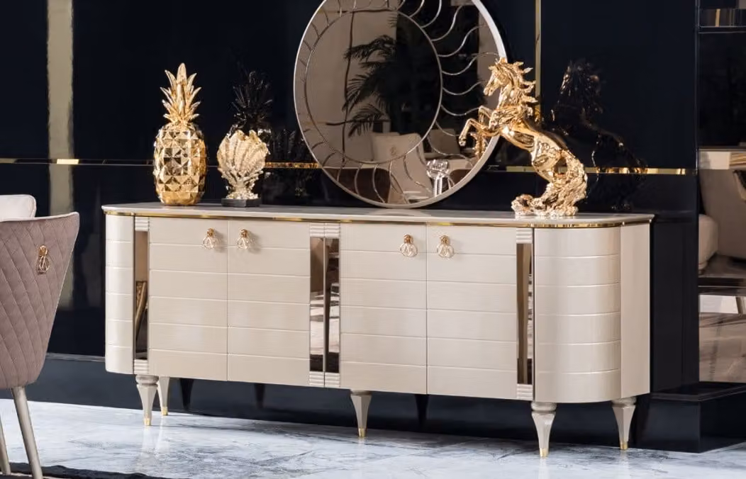 Lusso Credenza Comò Legno Design Cameretta Stile Moderno Nuovi Mobili