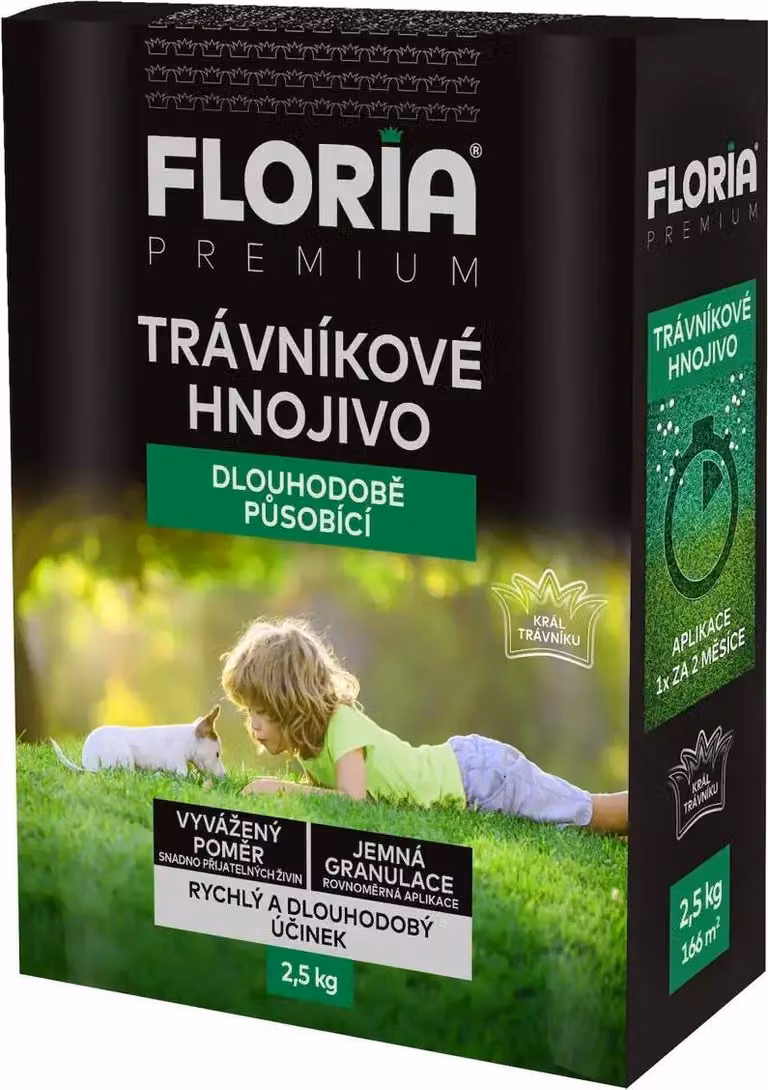 Agro FLORIA, fertilizzante per prato a lunga durata, 25 kg
