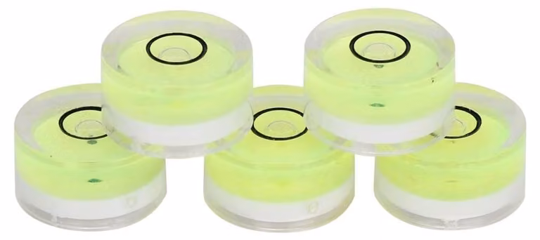 Livella a bolla, confezione da 5 pezzi - Mini livella portatile a bolla - Jectsexgbrosqgw5
