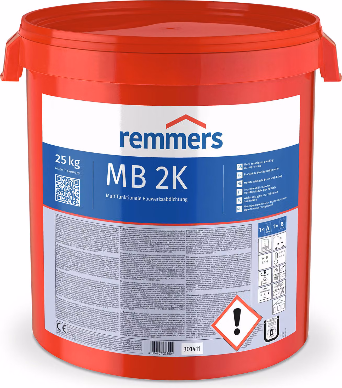 Remmers Multi-Baudicht MB 2K+ Dichtungsschlämme 8,3kg