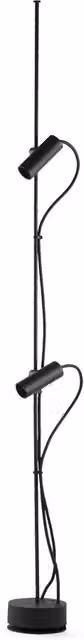 CLAP 1266 Lampada paletti nero 2x6W 3000K 38§