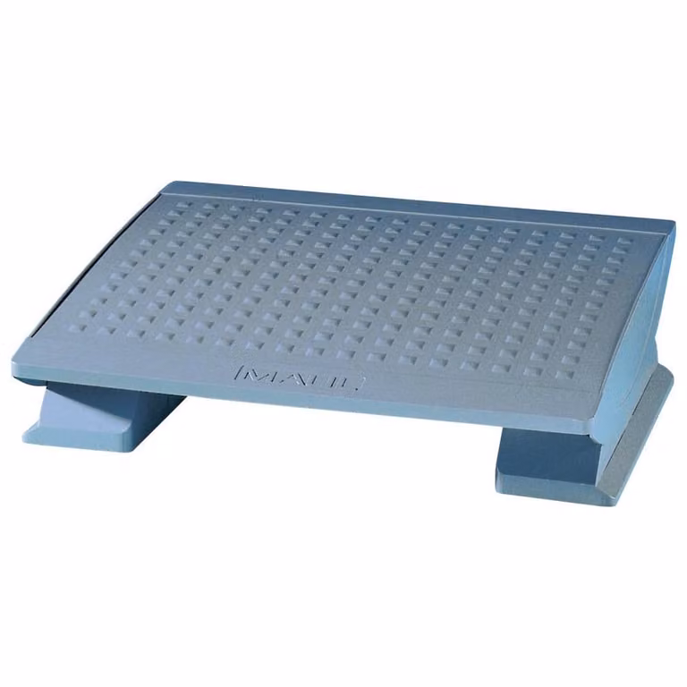 MAUL poggiapiedi MAULpro 45 x 39 cm in plastica regolabile in altezza grigio