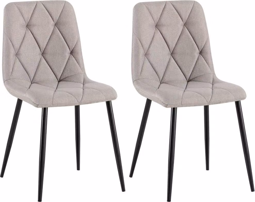 set di 2 sedie per sala da pranzo - sedie da cucina, velluto confortevole, look senza tempo