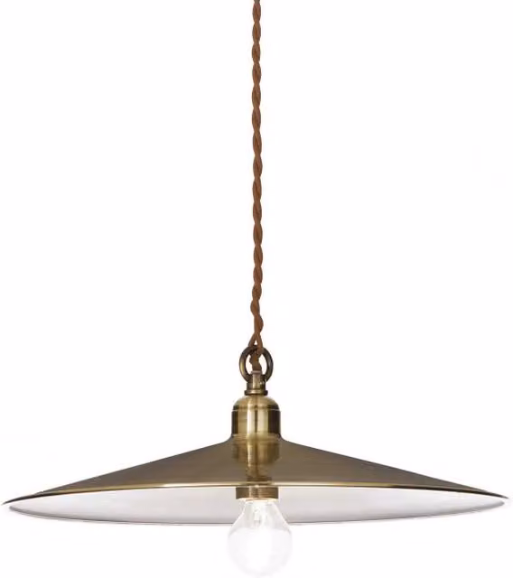 Lampada a sospensione Ideal-Lux Cantina Sp1 in metallo color oro/ottone con altezza regolabile