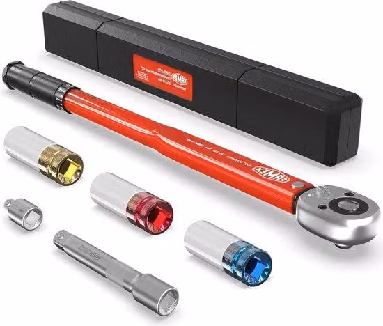 Chiave dinamometrica da 1/2" 125 mm 30-210 Nm per auto e moto
