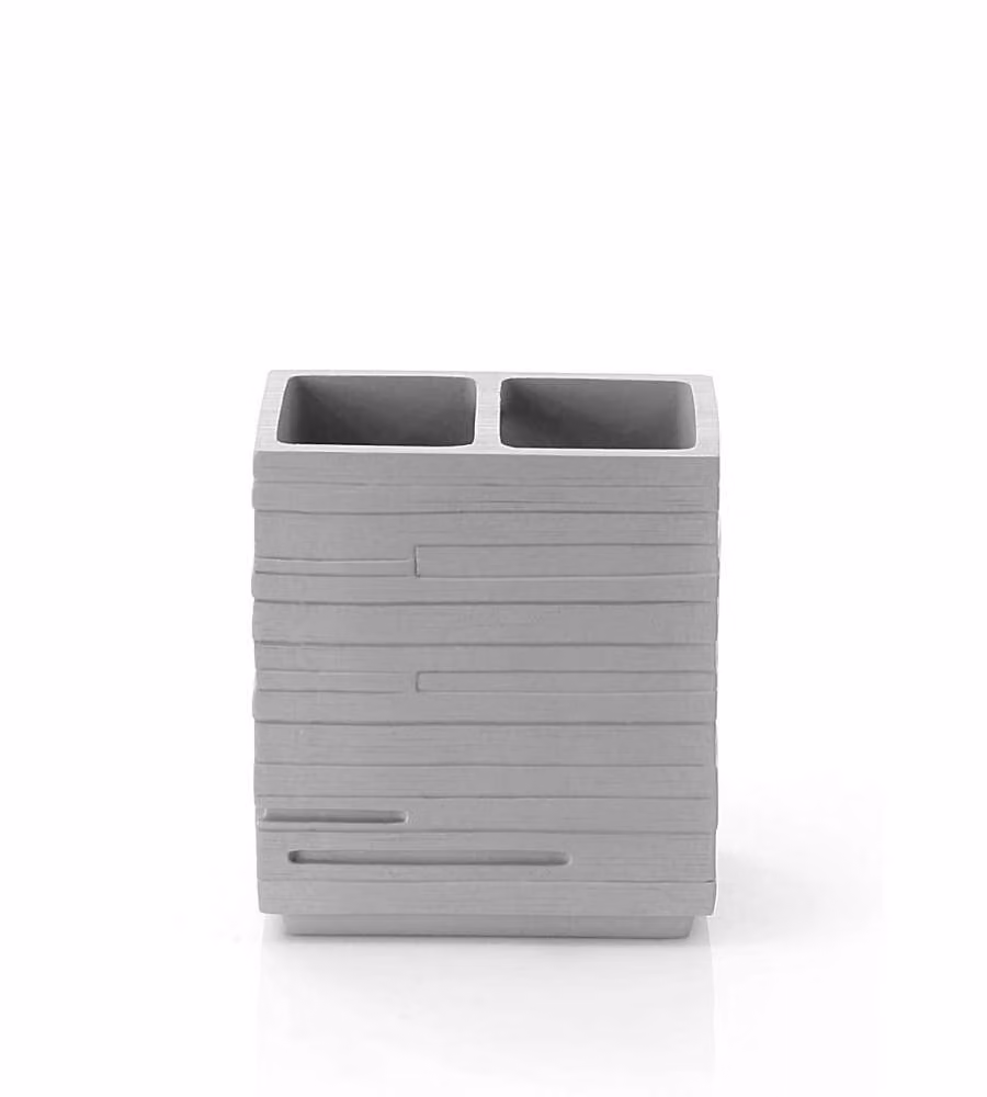 Quadrotto Portaspazzolini grigio
