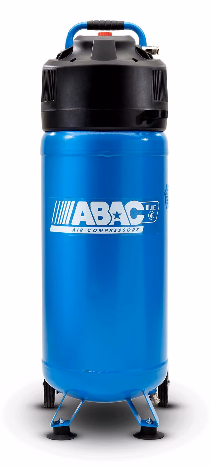 Compressore d'aria verticale ABAC EASE-AIR 50V, compressore d'aria senza olio, portata massima: