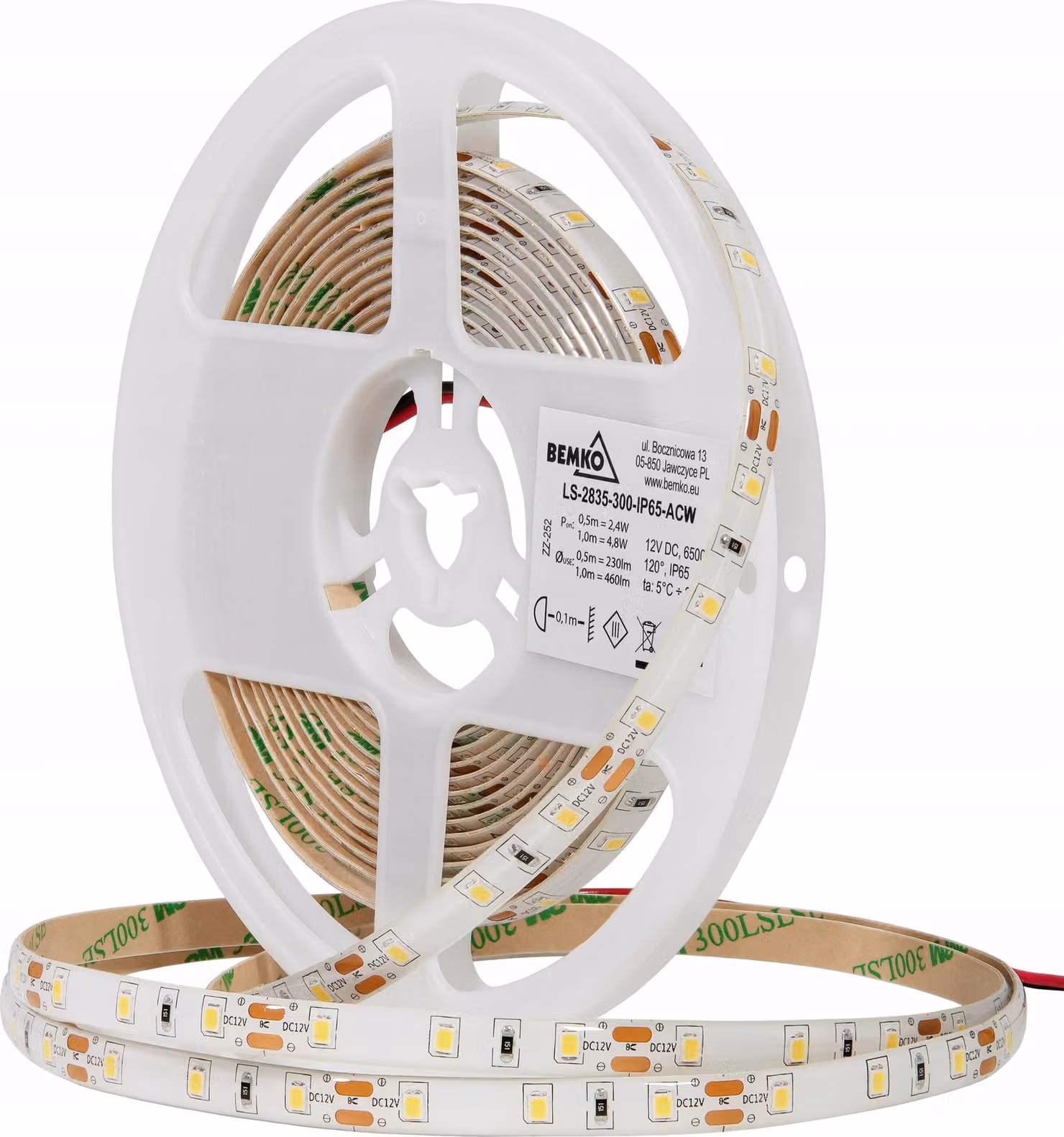 Nastro LED Bemko 5M 24W Bianco freddo