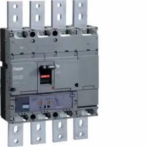 Interruttore automatico, modello h1000, 4 poli, 70 kA, 800 A, LSI