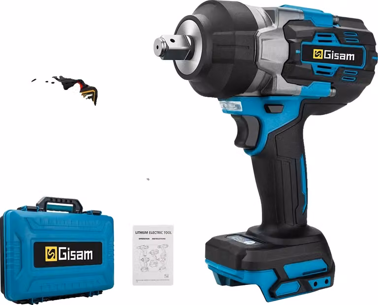 Avvitatore a impulsi elettrico, coppia 2800Nm, motore brushless, senza batteria Plastikbo