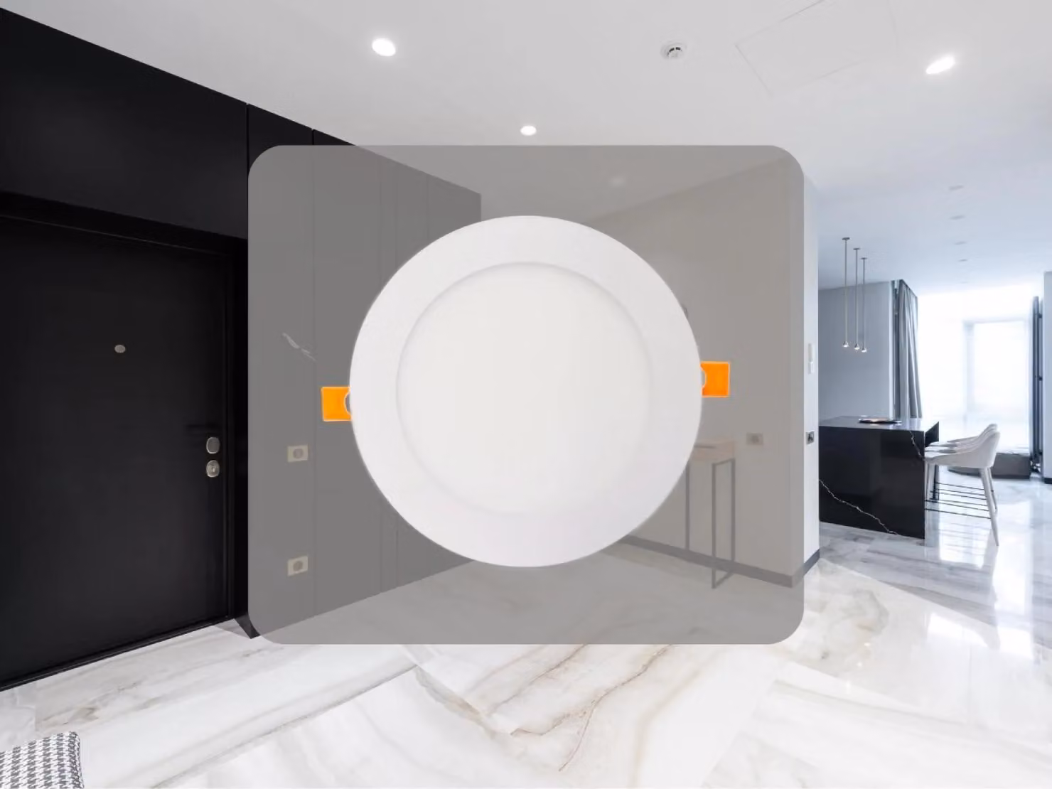 Pannello LED 12W/PR/SMD/4000K/Bianco - LPL123
