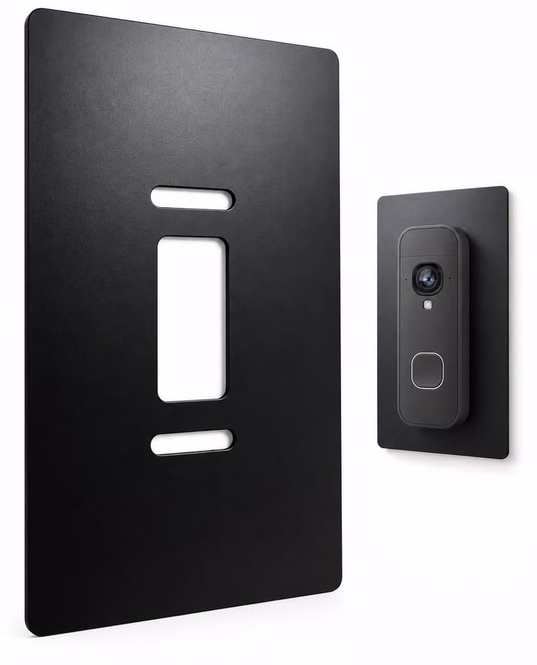 Telaio in acciaio inossidabile per videocitofono 2K, accessorio resistente agli agenti atmosferici