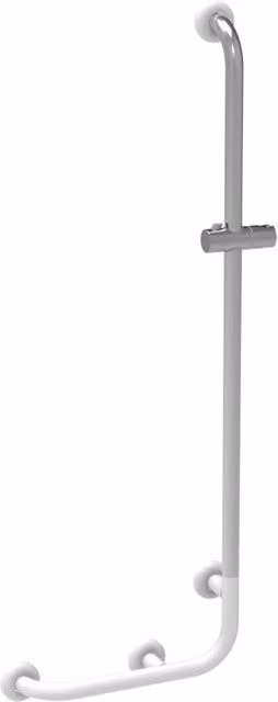 Maniglia inox e saliscendi goman 40x120 cm