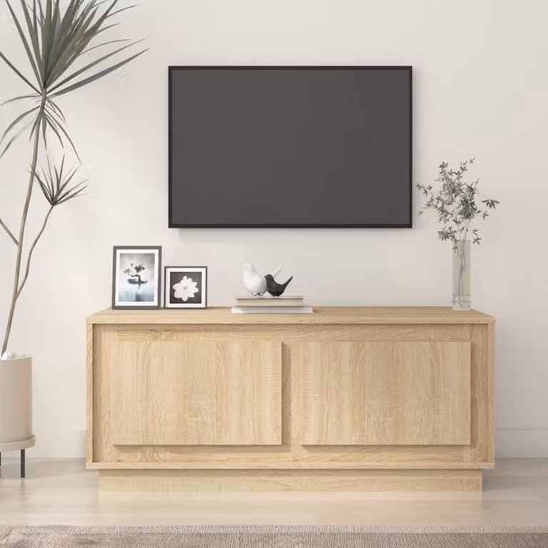 Maison Exclusive - Tavolino Sonoma in rovere 102x50x44 cm Materiale ligneo