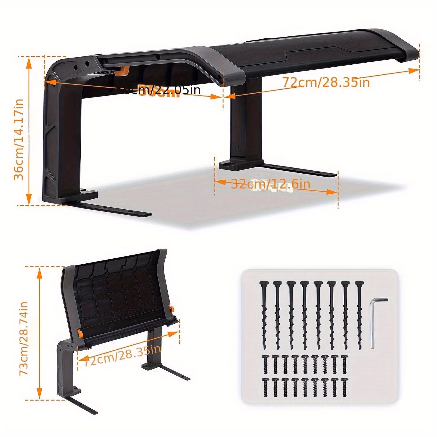 Riscaldamento per tosaerba robot – 72x56x36 cm – Protezione UV – Nero e grigio – Resistente agli agenti atmosferici