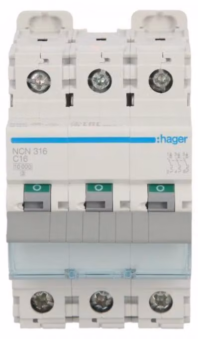 Hager NCN316 Numero di poli: 3P