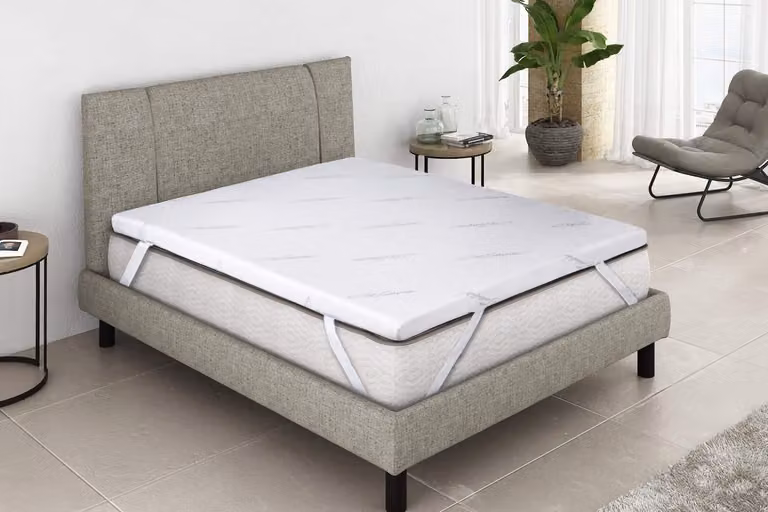 Topper viscoelastico confortevole per letto matrimoniale