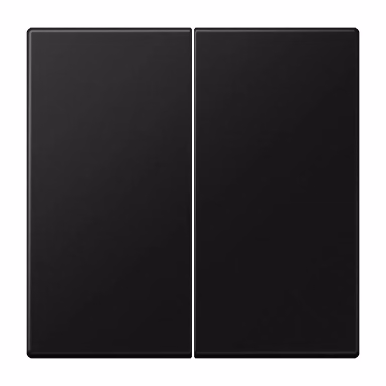 Pulsante di comando a doppio standard - Comando intelligente nero LS1702SWM