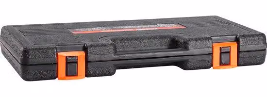 Set di chiavi a bussola esagonali, 1/2 pollice, 26 pezzi, chiavi a bussola profonde, a 5 punte, attacco 1/2 pollice, metriche da 10 a 36 mm, in acciaio Cr-V, costruzione robusta, con custodia