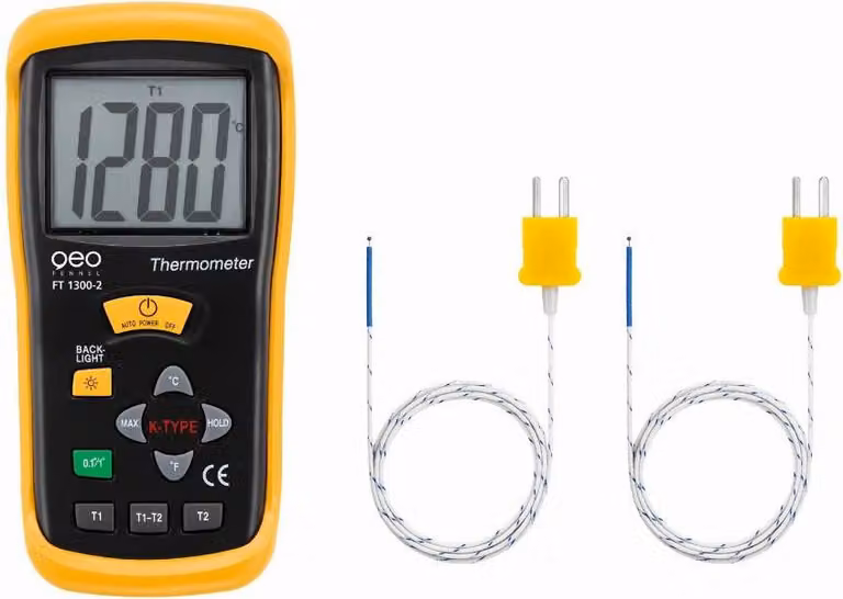 misuratore di temperatura a 2 canali FT 1300-2