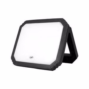 Lampada da lavoro LED PNI LW10, 10W, portatile, ricaricabile, con 2 batterie 18650 da 4000mAh, 6500K, grado di protezione IP54, 700 lumen, 2 livelli di luminosità