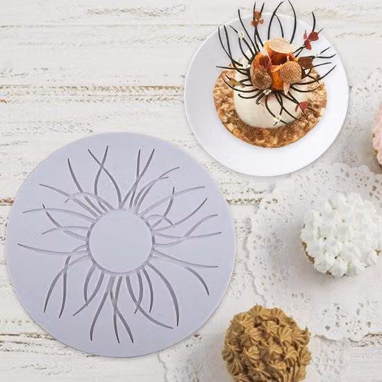 Azomor: versatile stampo in silicone per decorazioni creative di torte e piatti