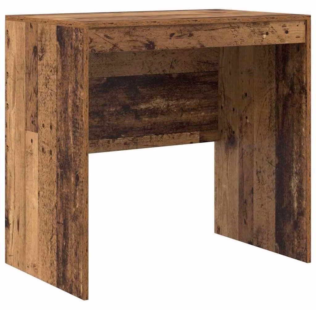 Scrivania compatta in legno di Bureau van Hout, ideale per piccoli uffici
