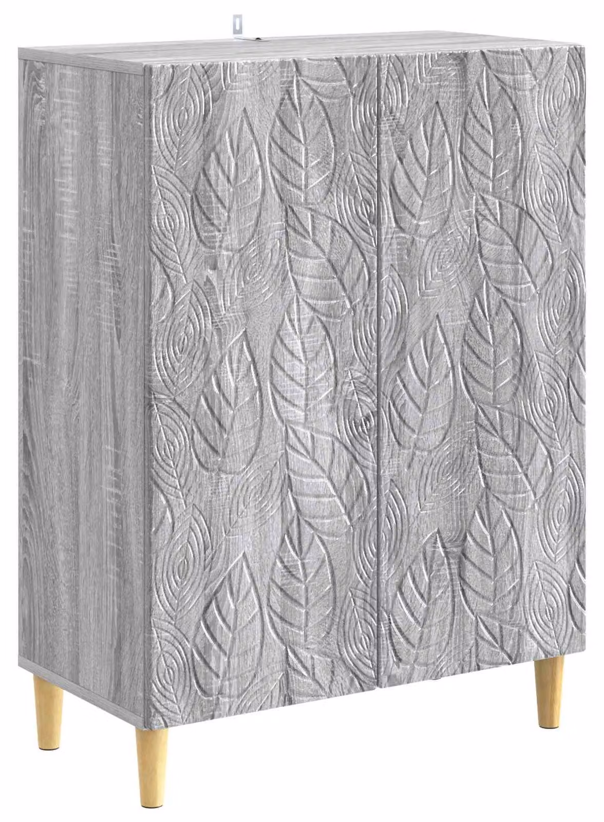 Credenza Sonoma grigio 66 x 34,5 x 90 cm Legno ingegnerizzato