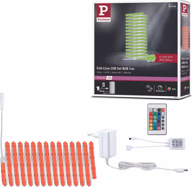 Paulmann SimpLED Striscia LED Full-Line COB Set completo